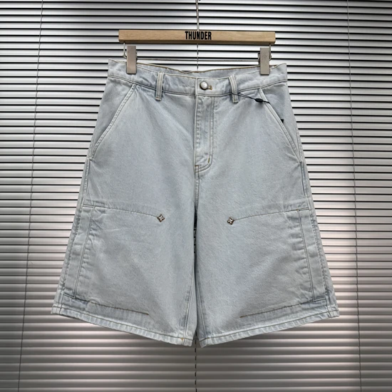 Louis Vuitton Double-knee denim shorts ルイヴィトン ダブルニー デニムショーツ