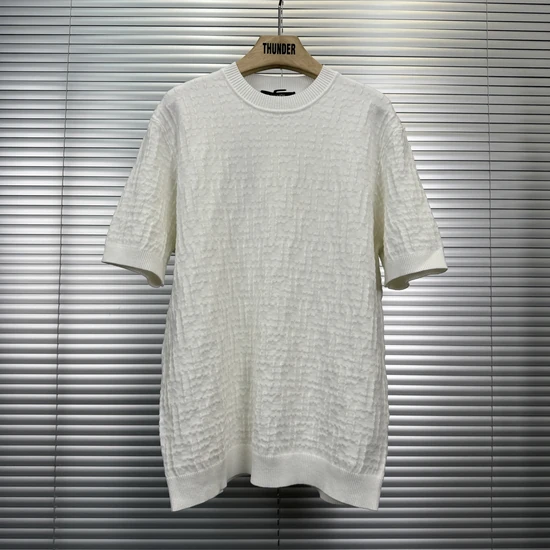 FENDI White cotton sweater フェンディ セーター コットン ホワイト
