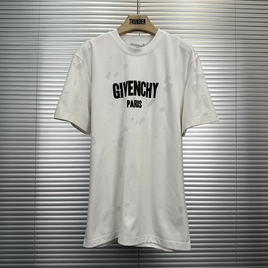 Givenchy White Destroy T-Shirt ジバンシー ホワイトデストロイTシャツ