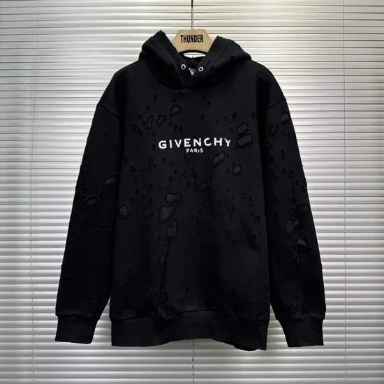 Givenchy Destroy Logo Hoodie ジバンシー デストロイ ロゴパーカー