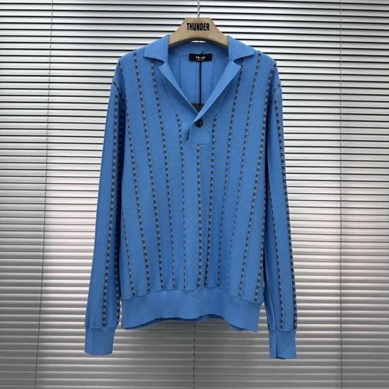 FENDI Trompe-l'?il Selleria Sweater フェンディ トロンプルイユ セレリア セーター