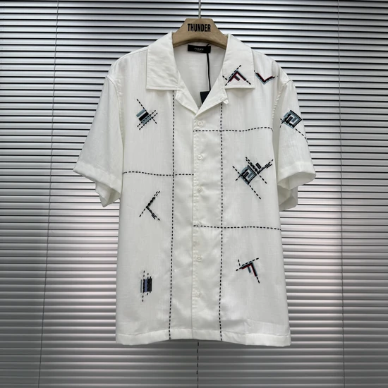 FENDI White linen shirt フェンディ ホワイトリネンシャツ