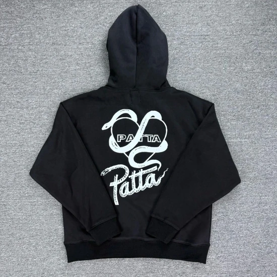 Patta Snake Heart Boxy Hoodie パタ スネークハート ボクシーフーディー