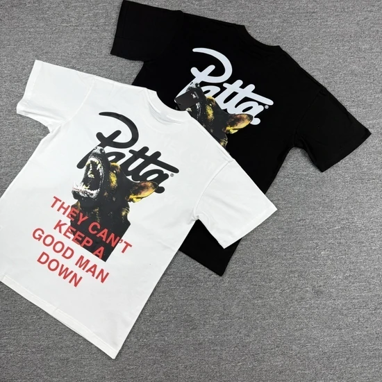 Patta THEY CAN'T KEEP A GOOD MAN DOWN T-Shirt パタ グラフィック Tシャツ