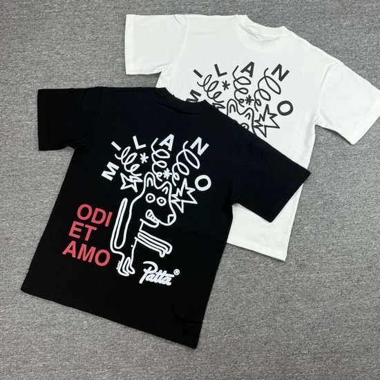 Patta Odi et Amo T-Shirt パタ グラフィック Tシャツ