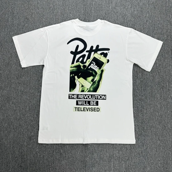 Patta THE REVOLUTION WILL BE TELEVISED T-Shirt パタ グラフィック Tシャツ