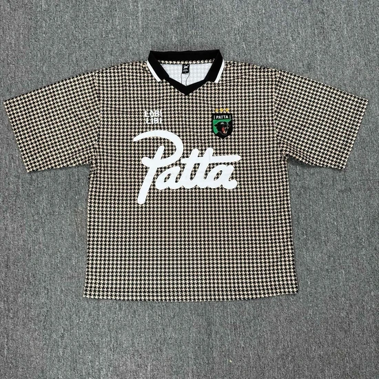 Patta Houndstooth Football Jersey パタ フットボールジャージ