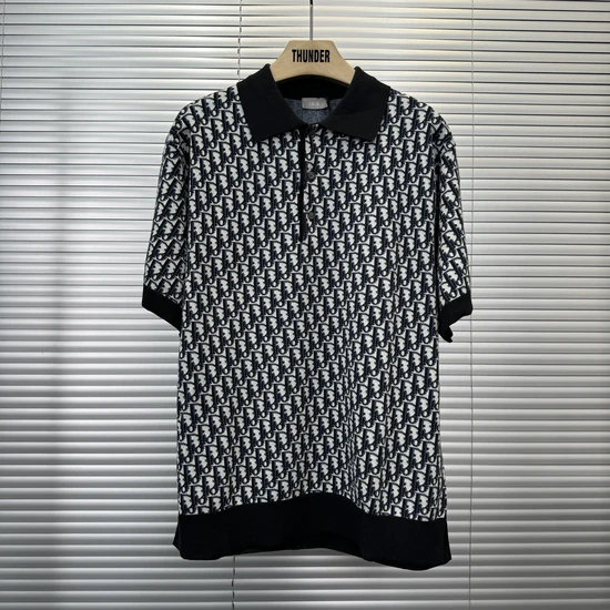 Dior Oblique Jacquard Polo Shirt ディオール オブリーク ジャカード ポロシャツ