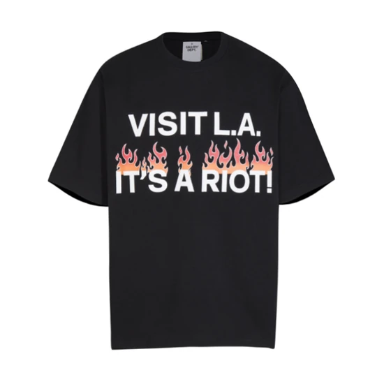 Gallery Dept VISIT L.A. IT'S A RIOT T-shirt ギャラリーデプト Tシャツ