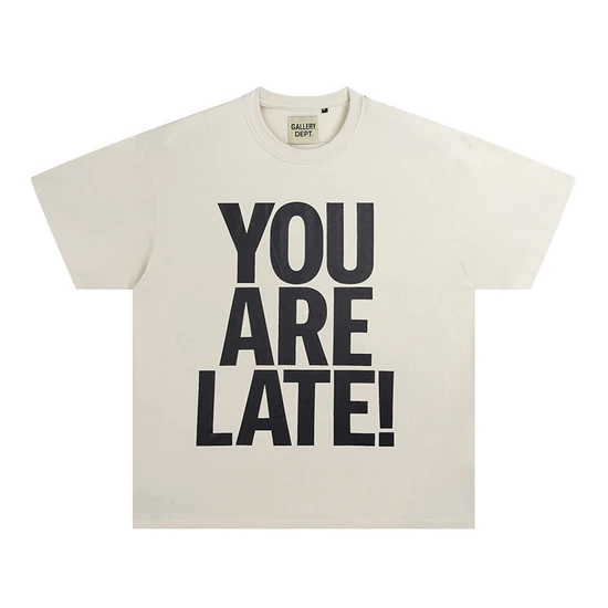Gallery Dept You are late T-shirt ギャラリーデプト Tシャツ