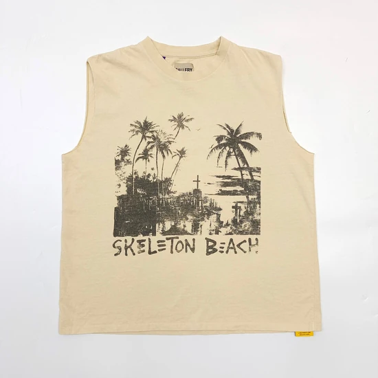 Gallery Dept Skeleton Beach Sleeveless T-shirt ギャラリーデプト ノースリーブ Tシャツ
