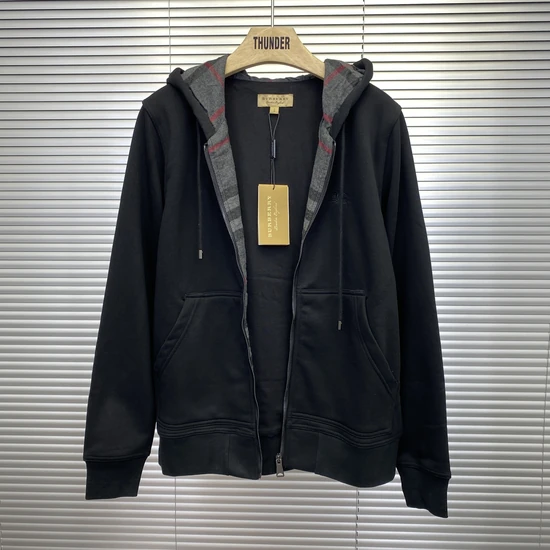 Burberry Cotton-blend zip-up hoodie バーバリー コットンブレンドジップアップパーカー