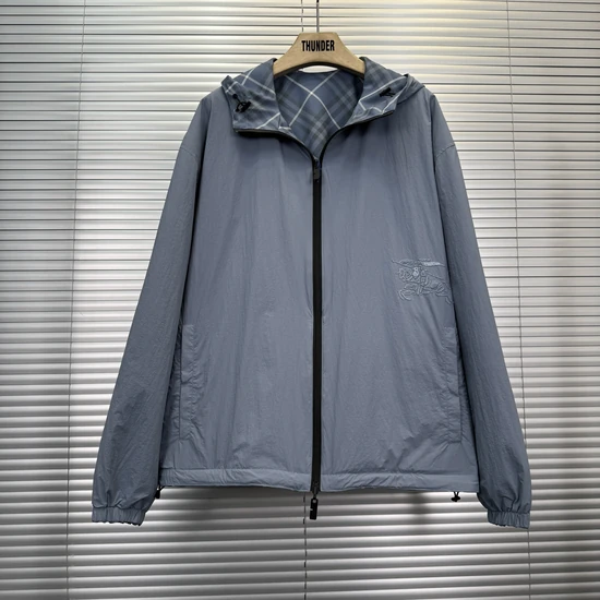 Burberry Reversible Check Hooded Jacket バーバリー リバーシブルチェックフーデッドジャケット