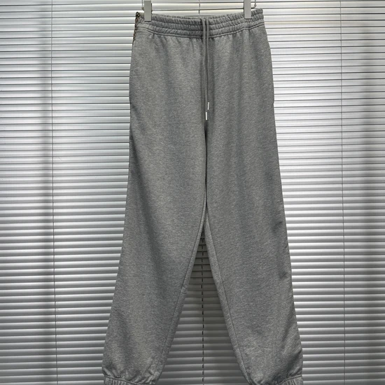 Burberry Check-trim cotton jogging pants バーバリー チェックトリム コットン ジョギングパンツ