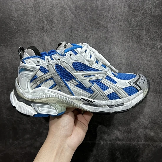 Balenciaga Runner 7.0 Sneaker Blue Silver バレンシアガ ランナー 7.0 スニーカー ブルー シルバー