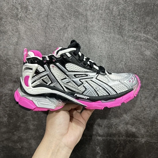 Balenciaga Runner 7.0 Sneakers silver pink バレンシアガ ランナー 7.0 スニーカー シルバー ピンク