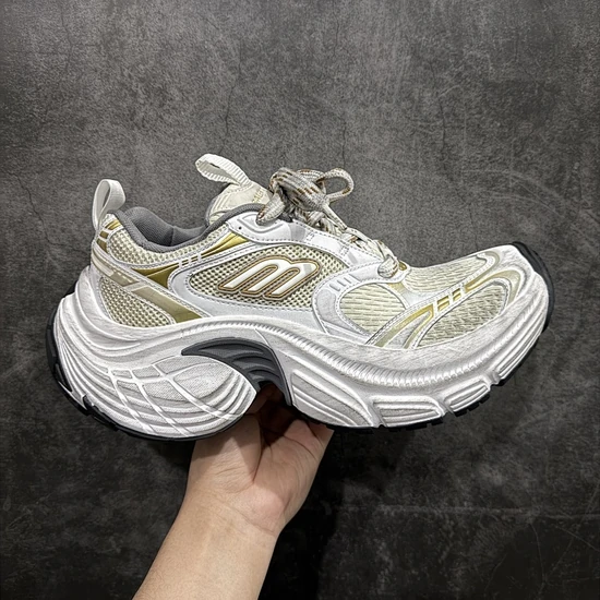 Balenciaga 6XL Sneaker Gold/White バレンシアガ 6XL スニーカー ゴールド/ホワイト