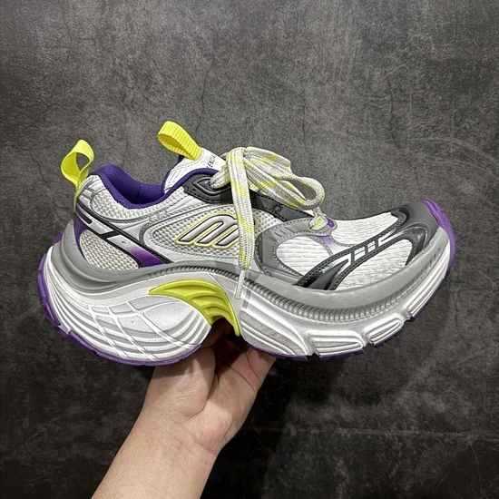 Balenciaga 6XL Sneaker White/Purple/Yellow バレンシアガ 6XL スニーカー ホワイト/パープル/イエロー
