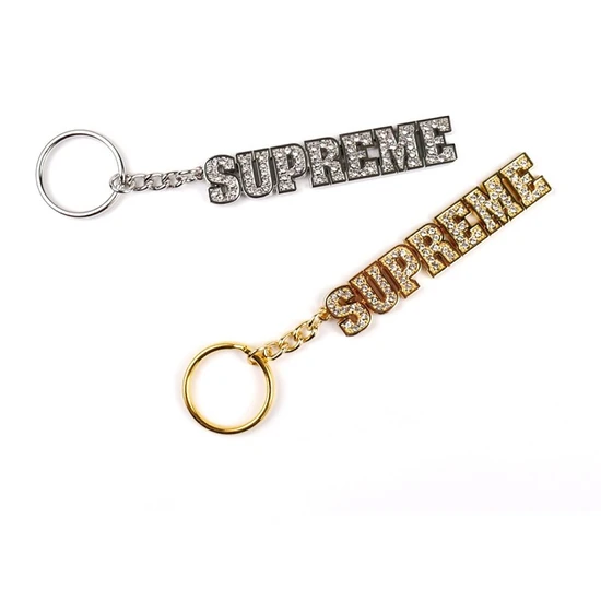 Supreme Block Logo Key Chain シュプリーム ブロックロゴ キーホルダー