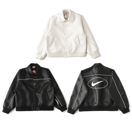 Supreme x Nike Leather Varsity Jacket シュプリーム x ナイキ ザーバーシティジャケット