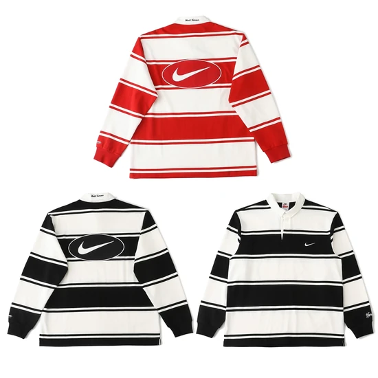 Supreme x Nike Stripe Rugby Shirt シュプリーム x ナイキ ストライプ ラグビーシャツ