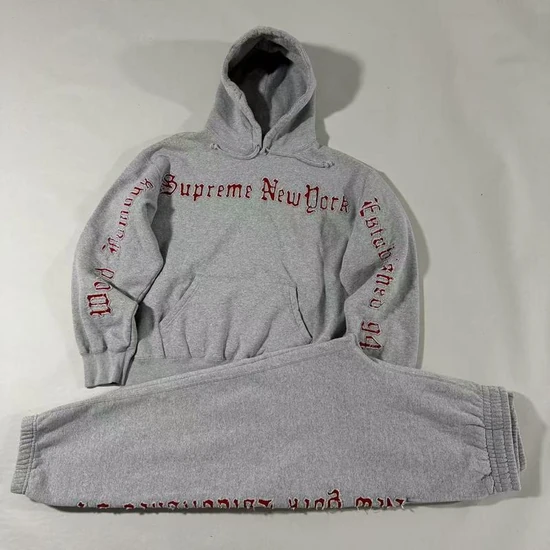 Supreme Contrast Cutout Hoodie & Pants シュプリーム コントラスト カットアウト パーカー＆パンツ