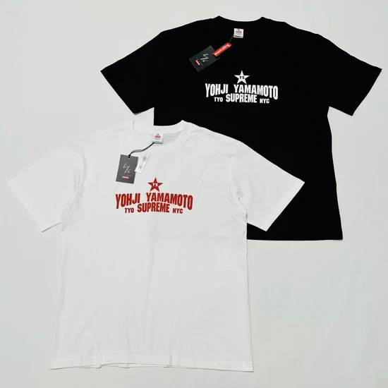 Supreme Y's by Yohji Yamamoto Star Tee シュプリーム x ワイズバイヨウジヤマモト スター Tシャツ
