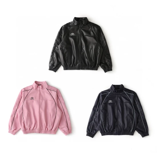 Supreme x Umbro Leather Track Jacket シュプリーム x アンブロ レザー トラック ジャケット