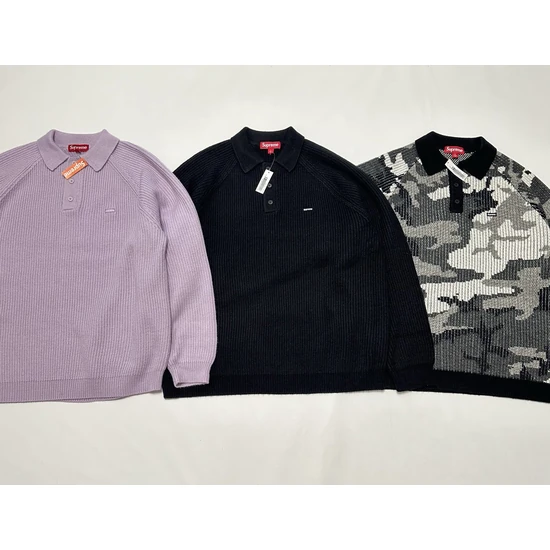 Supreme Small Box Polo Sweater シュプリーム シュプリーム スモール ボックス ポロ セーター