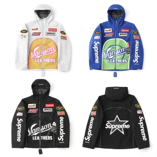 Supreme x Vanson Leathers GORE-TEX Shell Jacket シュプリーム シュプリーム x バンソンレザーズ ゴアテックス シェルジャケット