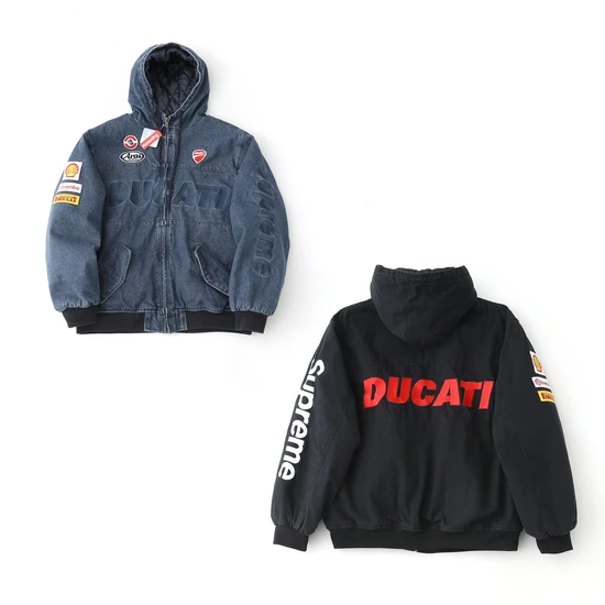 Supreme x Ducati Hooded Racing Jacket シュプリーム シュプリーム ドゥカティ フーディー レーシング ジャケット