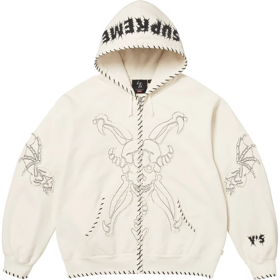 Supreme x Y's by Yohji Yamamoto Zip Up Hooded Sweatshirt シュプリーム x ワイズバイヨウジヤマモト ジップ アップ フード スウェットシャツ