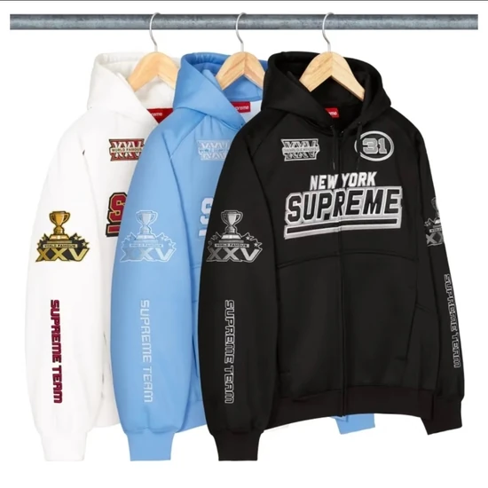 Supreme Football Zip Up Hooded Sweatshirt シュプリーム フットボール ジップアップ フーデッド スウェットシャツ
