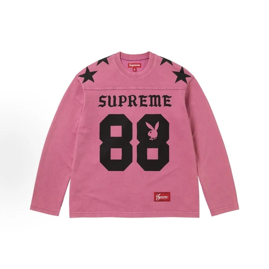 Supreme x Playboy Football L/S Tee シュプリーム x プレイボーイ ロングスリーブ フットボール ロンT