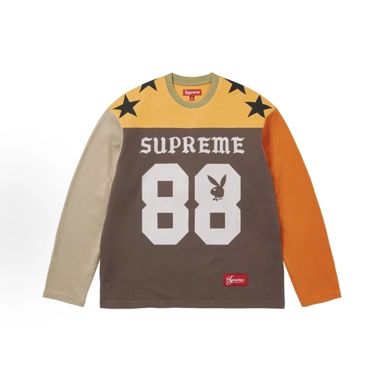 Supreme x Playboy Football L/S Tee シュプリーム x プレイボーイ ロングスリーブ フットボール ロンT