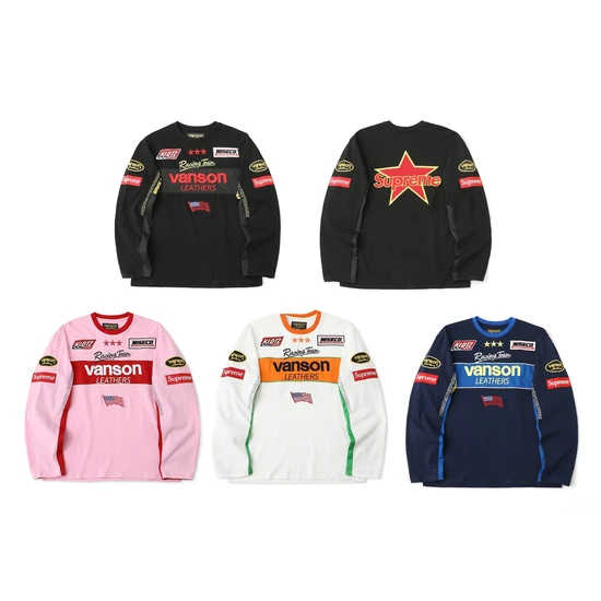 Supreme x Vanson Leathers L/S Tee シュプリーム x バンソンレザーズ ロングスリーブ ロンT