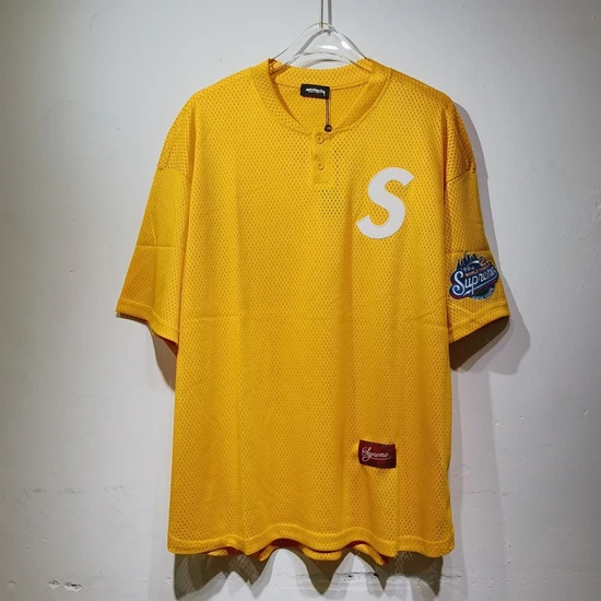 Supreme S Logo Baseball Henley シュプリーム エス ロゴ ベースボール ヘンリー