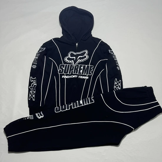 Supreme x Fox Racing Zip Up Hooded Sweatshirt & Pants シュプリーム x フォックスレーシング ジップ アップ フード スウェットシャツ & パンツ