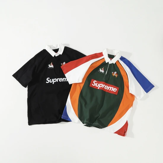 Supreme S/S Rugby Shirt シュプリーム エスエス ラグビー シャツ