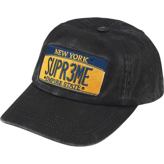 Supreme License Plate 6-Panel シュプリーム ナンバープレート 6 パネル