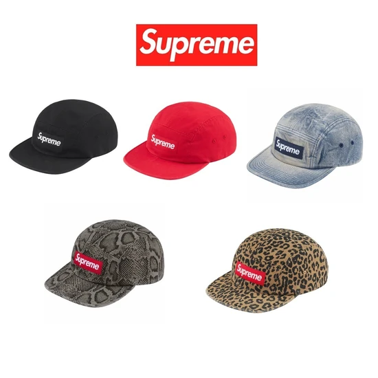 Supreme Washed Chino Twill Camp Cap シュプリーム ウォッシュド チノツイル キャンプキャップ