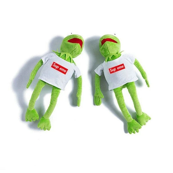 Supreme Kermit Plush Toy Green シュプリーム カーミット プラッシュ トイ グリーン