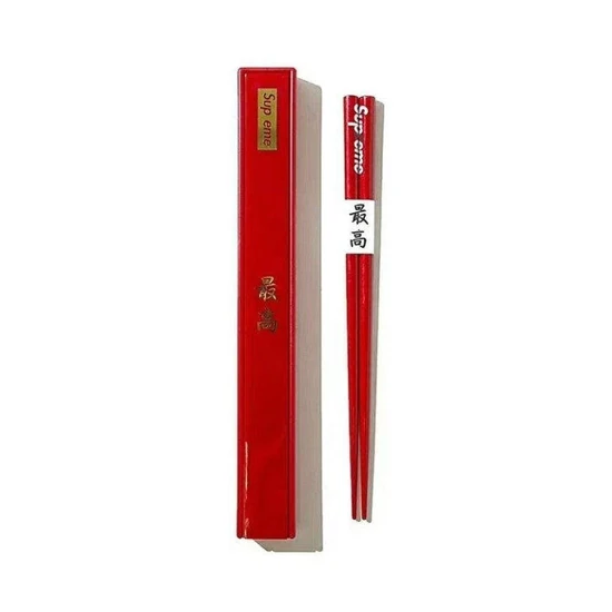 Supreme Box Logo Chopsticks Red シュプリーム ボックス ロゴ チョップスティックス レッド
