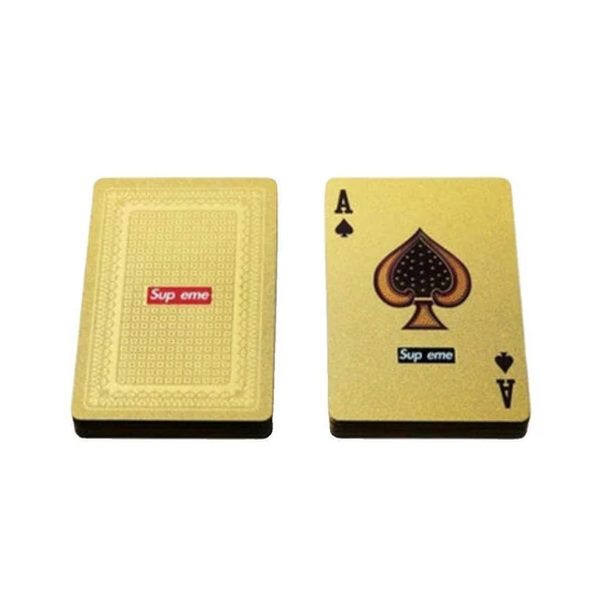 Supreme Box Logo Playing Cards Yellow シュプリーム ボックス ロゴ トランプ