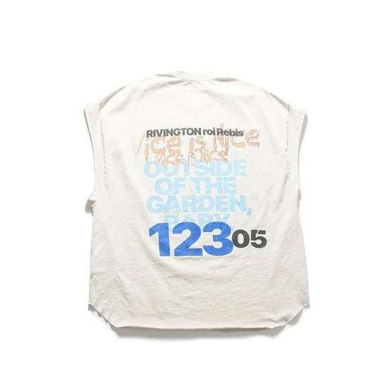 RRR123 Muscle Tank Top Washed リヴィントン ロイ レビス ッスルタンクトップ ウォッシュド