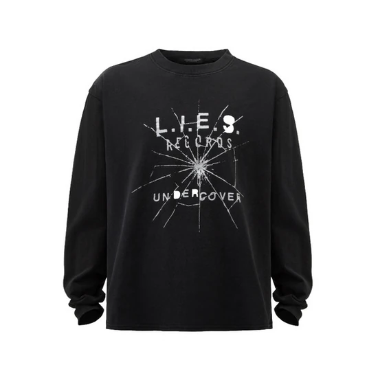 UNDERCOVER L.I.E.S Records Long Sleeve T-Shirt アンダーカバー L.I.E.S レコーズ ロングスリーブ Tシャツ