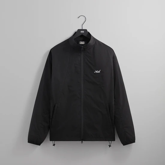 KITH Wrinkle Nylon Windsor Panelled Track Jacket キス ウィンクル ナイロン ウィンザー パネル トラックジャケット