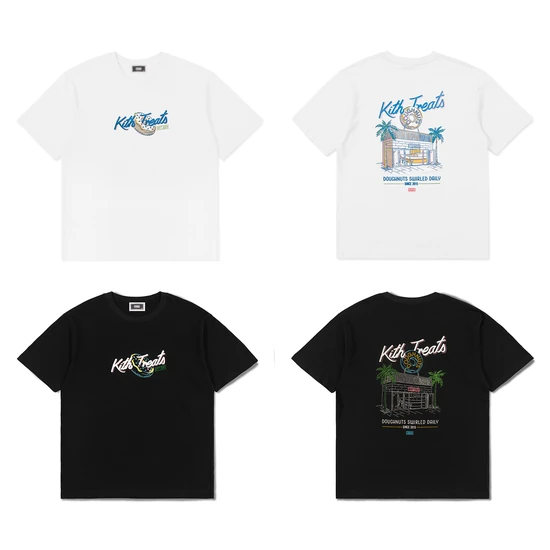 KITH Treats Doughnut II Tee Black