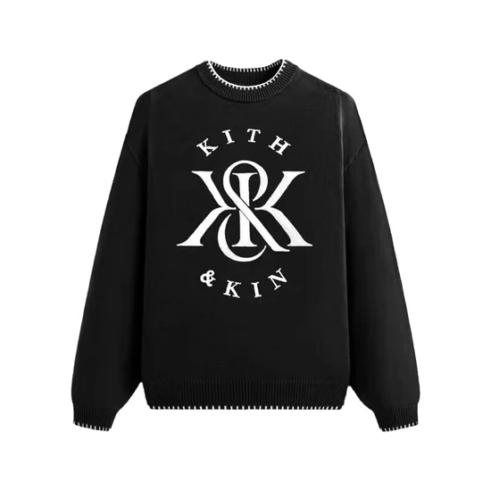 KITH Crest Stitched Lewis Sweater キス クレスト ステッチ ルイス セーター
