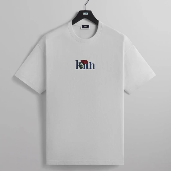 KITH Rose Serif Tee キス ローズ セリフ Tシャツ